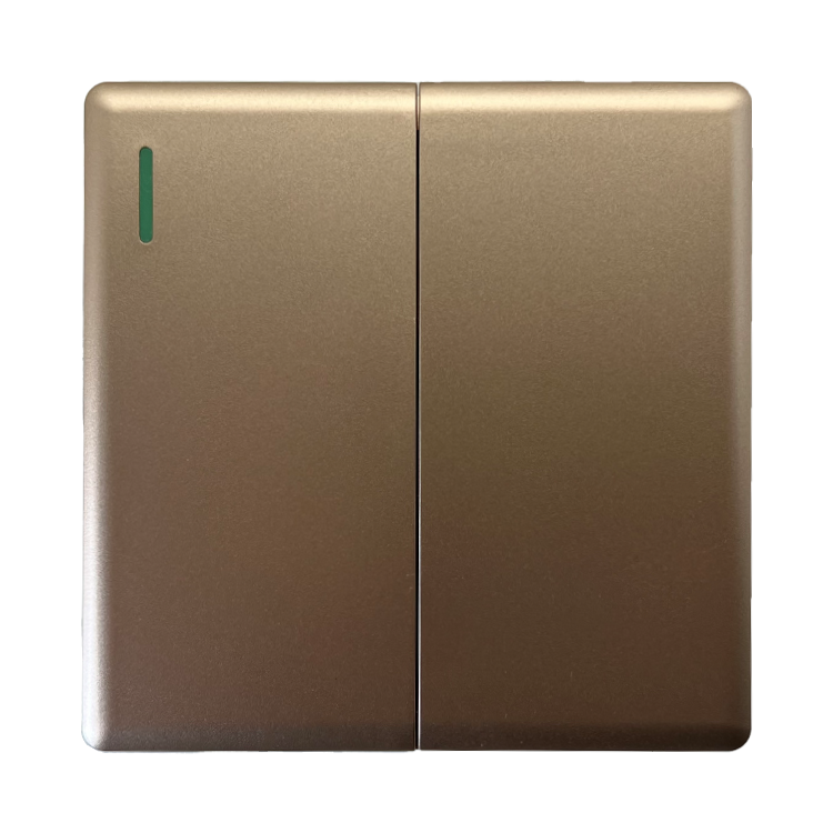 High Quality Research Product 3Gang 2Way White Spray Paint Large Panel UK Standard Wall Switch for Home