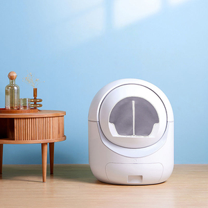 Fabrication OEM/ODM de litières automatiques connectées Wi-Fi personnalisables, bacs à litière intelligents de luxe, produits pour animaux de compagnie haut de gamme à nettoyage automatique - Product Image 4