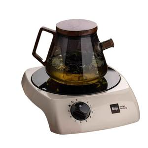 Théière en verre avec filtre, séparation eau-thé, résistante à la chaleur, bouilloire de bureau, style rétro, pour le thé de l'après-midi, pour adultes - Product Image 2