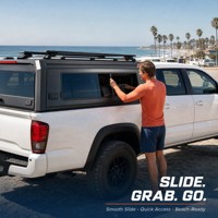 Hardtop pour camion compatible Dodge Ram 1500 (DT) 2019-2025, couvercle de benne rigide, tente arrière légère, verrouillable, sans perçage