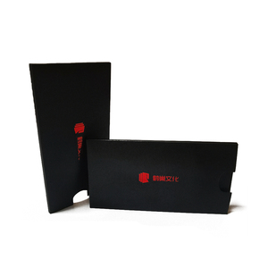 Scatola Regalo Sottile in Cartone con Cassetto Scorrevole per Carte <span class=keywords><strong>VIP</strong></span> e Tessere Associative di Lusso, Personalizzabile con Logo per Branding Professionale - Product Image 1