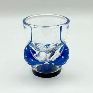 Hot Selling Hand Painted Souvenir Gifts Shot Glass <b>Boob</b> Shape Bikini Sexy Body Shape Shot Glass Cup Bikini Shot Glass - Product Image 4
