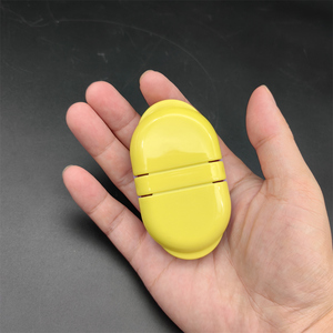 Top vendeur poche portable personnalisée <span class=keywords><strong>AM</strong></span> <span class=keywords><strong>PM</strong></span> 2 compartiments voyage 7 jours médecine pilule stockage conteneur organisateur hebdomadaire boîte - Product Image 4