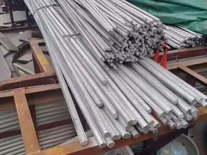 건설용 하이 퀄리티 열간 압연 변형 강철 철근 철 건설 나사 나사 막대