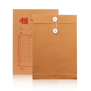 Sobres Personalizados C4 A4 con Bolsillo, Sobres de Papel Kraft Ecológicos para Envíos, Bolsas de Embalaje para <span class=keywords><strong>Documentos</strong></span> Comerciales - Product Image 2