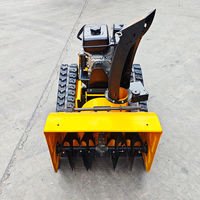 Robot multifonctionnel de déneigement et de tonte de gazon intégré, machine à éjecter la neige
