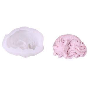 Early Riser New Nine-tailed Fox Aromaterapia Vela Molde de silicona Pastel Hornear Mousse Adornos de animales Yeso Fox Film - Product Image 5