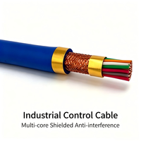 Cable de Comunicación para Minería Xinqiao MHYVP, Blindado con Tres Conductores de Cobre Sólido, Revestimiento Ignífugo Azul, para Uso Subterráneo