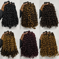 Lots de Cheveux Humains Vietnamiens Bruts en Gros 12A Super Double Drawn Vierge Ondulés Profonds Jerry Curl