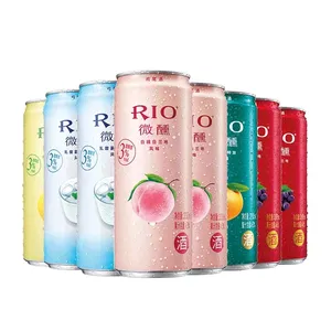 Wholesale RIO alcoholic beverage carbonated china soft drinks beverages cocktails ramune drinks exotic drinks