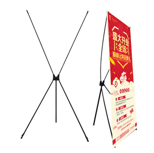 X Biểu Ngữ Đứng Hàn Quốc Phong Cách Hiển Thị Áp phích Thẳng Đứng Lưu Trữ Không Thấm Nước Di Động UV In Ấn 80*180Cm Miễn Phí Thiết Kế Tùy Chỉnh - Product Image 5