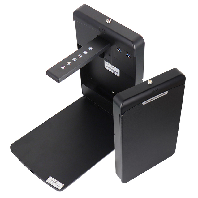 Portable Document Camera 4K Wall Mount Book Scanner for Education and Office