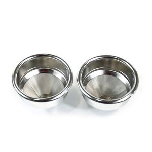 Offre Spéciale – Bol à Poudre Classique en Acier Inoxydable Précis 58MM 300/600 Mesh, Argenté, pour Outils à Café - Product Image 1