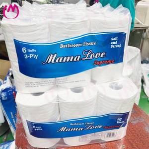 2 Ply Factory Direct Supply Core Scott Bath Tissue 500 Sheets Strong & Soft Toilet Paper Roll - Product Image 4