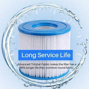 Chất Lượng Cao Giá Tốt Nhất Thay Thế Hồ Bơi Và Spa Lọc Cartridge Với Mùa Hè Thoát Hồ Bơi Loại D - Product Image 4