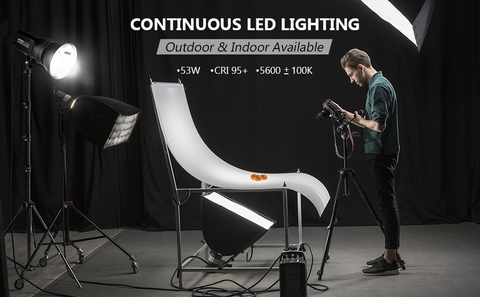 TRIOPO LED撮影灯 本体×4台まとめ売　中古 Triopo 80W LED XL-80 Continuous Studio Lighting for Professional