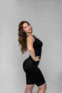 Femmes Noir Taille Cincher Trimmer Body Shaper Belt Overbust Corset Tops up Strapless Boned Body Shaper Bustier Top - Product Image 2