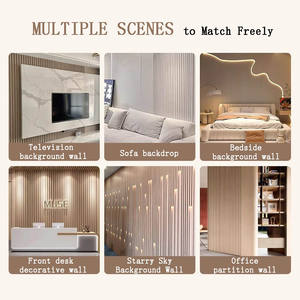 ตาข่าย<span class=keywords><strong>ไม้</strong></span>กันน้ำและป้องกันการกัดกร่อนสำหรับตกแต่งระเบียงกลางแจ้งแผงตะแกรงผนัง - Product Image 3