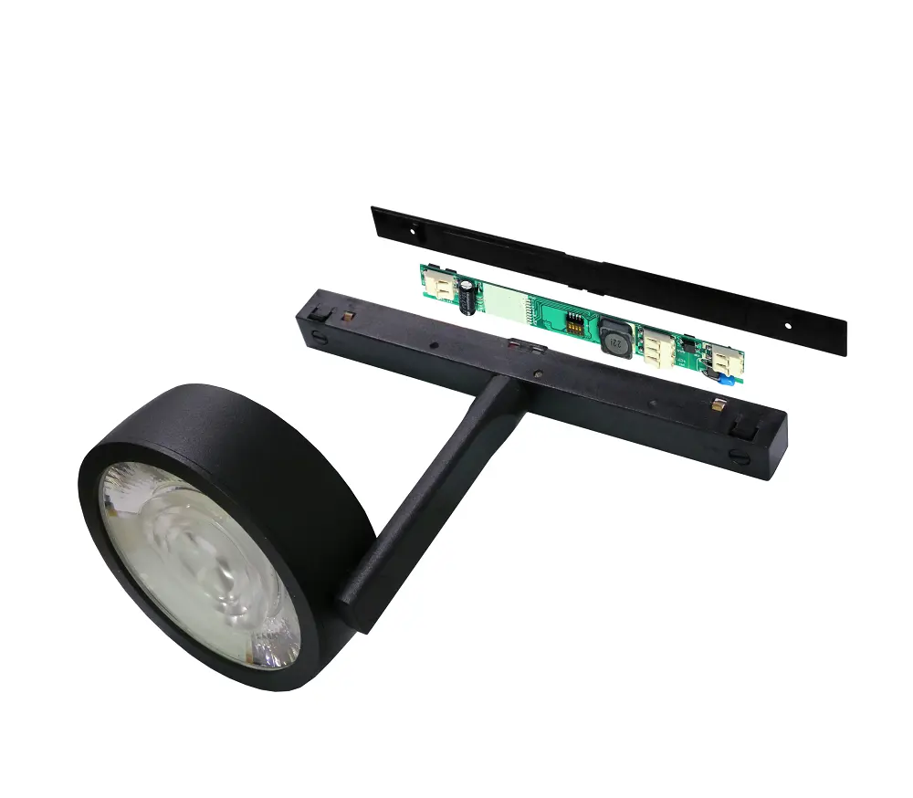 Pilote DALI LED 30W pour éclairage sur rail magnétique DC-DC 48V Slim Driver DALI-2 Dimmable