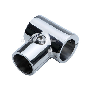 316 Stainless Steel Marine Tee Fitting 90 Degree Boat Hardware For <b>Yacht</b> Awning Insert - Product Image 3