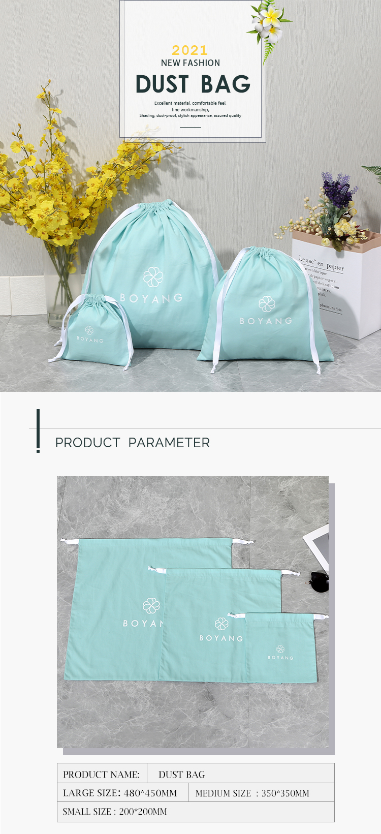 Custom drawstring bags with logo