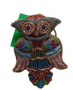 Búho de chakra colgante para energía positiva, decoración de búho Vastu para protección en la entrada del hogar, fabricante y proveedor de adornos para árboles. - Product Image 4