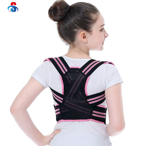 Correcteur de posture respirant et élastique pour enfants, soutien dorsal et des épaules avec protection pour les jeunes. - Product Image 1