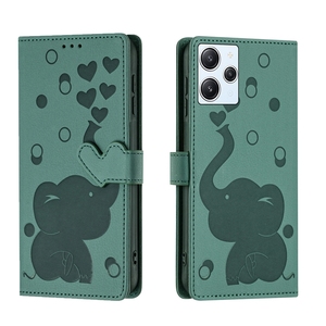 Custodia a Portafoglio in Pelle con Design Elefante per Redmi NOTE 14 Pro 4G 5G 14C 13 13C 12 11S 10 Pro Plus <span class=keywords><strong>Xiaomi</strong></span> 14T 13T 11 Lite <span class=keywords><strong>11T</strong></span> - Product Image 2