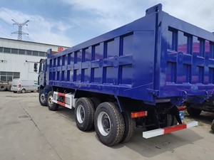 Camion à benne basculante Shacman personnalisé 8X4 Weichai Engine Diesel Transmission automatique Euro 4 Emission Utilisé Caméra arrière pour conducteur lourd à gauche - Product Image 3