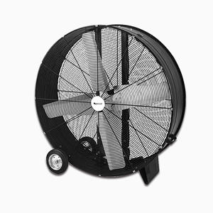 חזק תעשייתי פליטה חזק חזק רצפת מאוורר <span class=keywords><strong>42</strong></span> אינץ 'גודל גדול שחור עוצמה כבדה אוויר קירור תוף מאוורר - Product Image 2