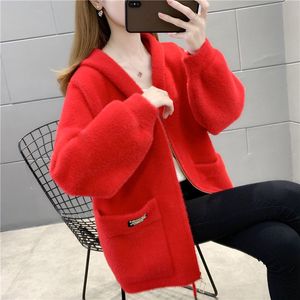 Otoño nueva llegada moda señora manga larga con cremallera <span class=keywords><strong>Abrigo</strong></span> con capucha - Product Image 6