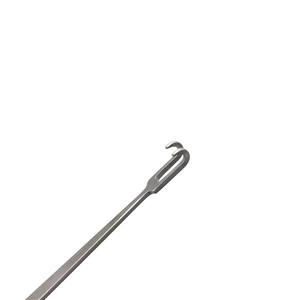 Retractores Retractor de piel Gancho de tracción 185mm de largo Instrumentos quirúrgicos ortopédicos de acero inoxidable - Product Image 6