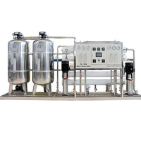 Coût des machines de fabrication d'eau purifiée automatique/filtre à eau pure S/système de traitement de l'eau