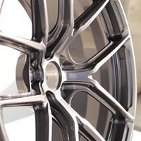 Rines Forjados de 1 Pieza de 18 y 19 Pulgadas, 5x120 mm, 6061-T6, Monobloque, Peso Único de 7.2 kg, Centrado en el Eje, JWL VIA para Subaru BRZ GR86 Miata OEM