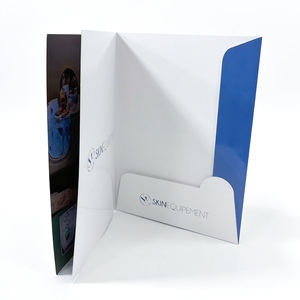 Cartella Personalizzata Opaca Formato A4 per Documenti, Contratti Clienti e <span class=keywords><strong>Biglietti</strong></span> da <span class=keywords><strong>Visita</strong></span> Inseribili, con Stampa del Tuo Logo - Product Image 1