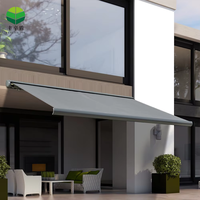 Vente en gros Auvent de balcon électrique rétractable Auvent extensible Auvent pliant pour cour, jardin et restaurant