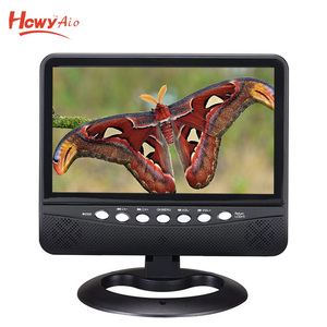 New 7inch <strong>Mini</strong> Portable <strong>TVs</strong> With Radio Small LED <strong>TV</strong> 1 Year Guarantee CE &amp; RoHs Certificate - Product Image 4