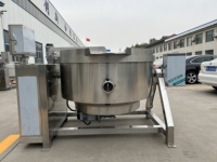 Kippbare Kochpfanne Gewerbliche Küchenausstattung Edelstahl Dampfmantel-Kippbratpfanne