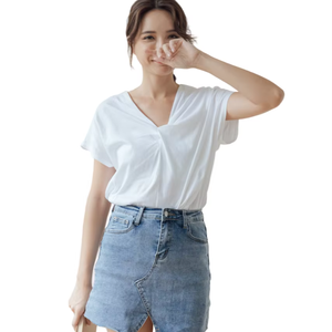 Última 2024 falda más elegante pantalones vaqueros de mezclilla pantalones vaqueros largos vestido elástico para chicas jóvenes - Product Image 1