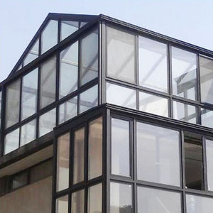 Véranda en verre durable en <span class=keywords><strong>aluminium</strong></span> Gartenhaus Sunroom Patio Cover Roof Glass House - Product Image 2