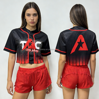 Ensemble de short et maillot de baseball court rose et blanc personnalisé avec impression du numéro 22 pour femme, tenue de sport décontractée pour cheerleading