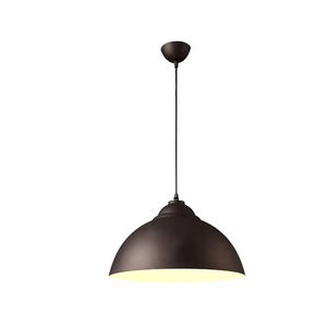 CSLIDO Industriel E26 E27 Lustres Unique Suspension Lampe Rétro En Fer <span class=keywords><strong>Laqué</strong></span> Dôme Lampes Suspendues Décor À La Maison <span class=keywords><strong>LED</strong></span> Suspension - Product Image 2
