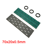 Dissipateur thermique en graphène et cuivre pur M.2 NGFF 2280 PCI-E NVME SSD Laird, coussin thermique ultra souple, refroidisseur, radiateur 67x18x0.5/1.5/2.0/3.0/4
