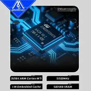 Mellow FLY C5 V1.0 DIY accesorios de impresora 3D de alta velocidad H618 MCU H723 550Mhz SOC placa base Compatible E3 V3.0 <span class=keywords><strong>Ender3</strong></span> <span class=keywords><strong>V2</strong></span> CR10 - Product Image 3