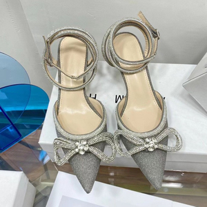 Zapatos de Tacón de Lujo con Lentejuelas Brillantes y Pedrería para Mujer, Modelo 2025 - Product Image 2