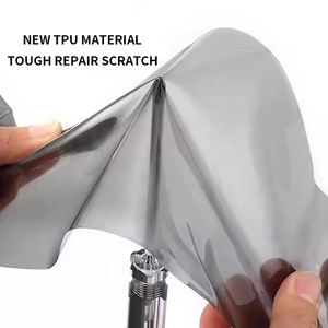 Yशी 0.3*15 मीटर सेल्फ-उपचार गर्मी मरम्मत मोटर वाहन फिल्म किट फोटो गुणवत्ता हल्के धूम्रपान हेडलाइट्स के लिए ब्लैक टिंट विनाइल रैपिंग - Product Image 5