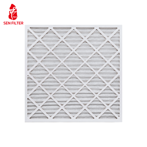 Sợi Thủy Tinh Phẳng tiêu chuẩn xếp li lò AC/HVAC máy không khí tinh khiết merv 13 8 11 Đánh Giá Bộ lọc 20x20x1 điều hòa yếu tố - Product Image 5