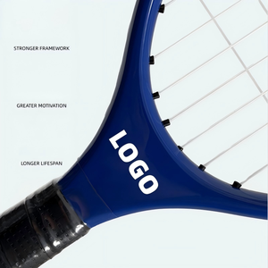 Raqueta de <span class=keywords><strong>Tenis</strong></span> Verde TYPTI con Empuñadura de Aluminio, Cuerdas de Poliéster Duraderas, 269g, 55.88cm de Longitud, para Juego al Aire Libre y Recreativo - Product Image 6