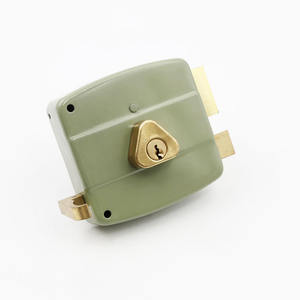 Serrure à mortaise en métal de style antique à deux poignées, cylindre de porte, verrou de nuit, verrou de porte avec <span class=keywords><strong>prix</strong></span> bas, ouverture extérieure - Product Image 6