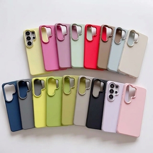 Custodia per telefono in silicone liquido premium effetto pelle morbida, 17 colori, all'ingrosso, per <span class=keywords><strong>Samsung</strong></span> S26 Ultra S25 S24 A17 A57 A36 A56 - Product Image 1